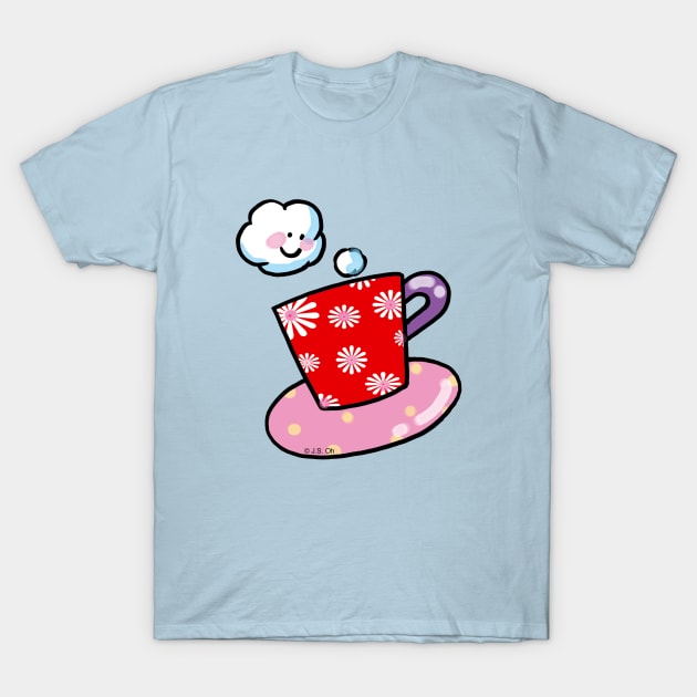 hot cup of drink T-Shirt by cartoonygifts